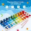 Children Magnetic Fishing Block Toy