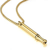 Stainless Steel Mindfulness Breathing Relieve Anxiety Necklace
