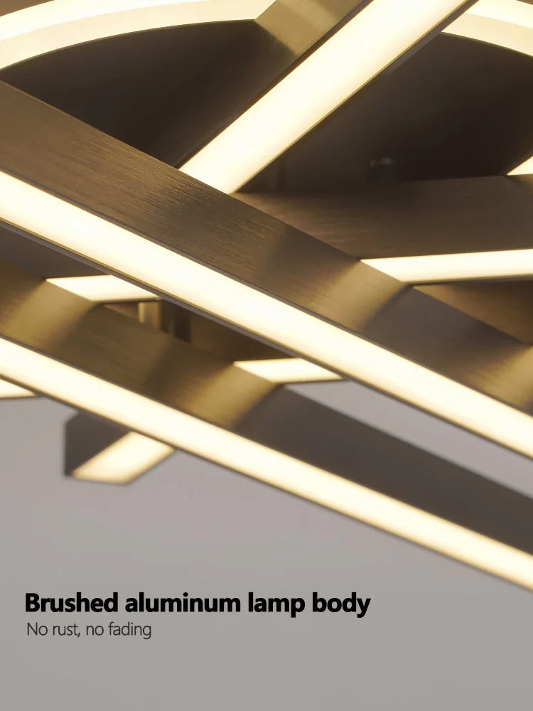Long Strip master bedroom room Ceiling Lamp New Modern Living Dining Room Bedroom Villa Apartment Hall Kitchen Lighting Fixtures