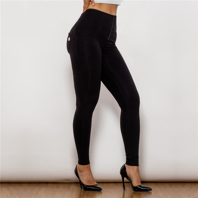 Shascullfites Melody booty lifting pants women black leggings high waist supper stretch gym leggings