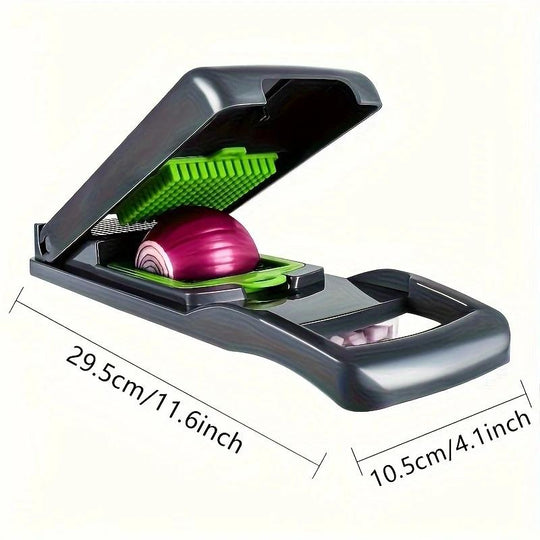 14 in 1 Multifunctional Vegetable Chopper, Durable Vegetable Slicer, Garlic Chopper, Onion Potato Grater,Vegetable Cutting Machine,Kitchen Accessories