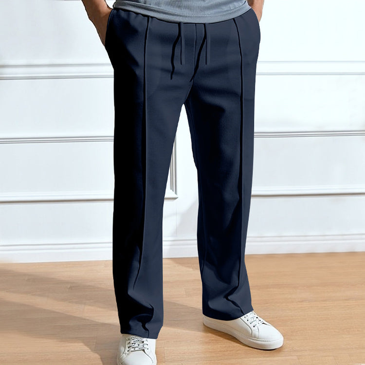 Wear Casual Trousers Loose Tight Rope Straight-leg Trousers In Stock