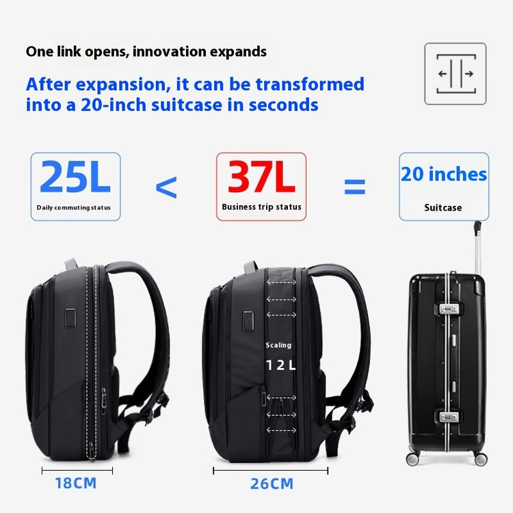 Business Computer Multi-function Expansion Travel Bag