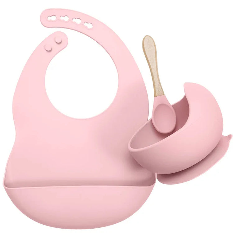 Silicone Baby Feeding Tableware Set