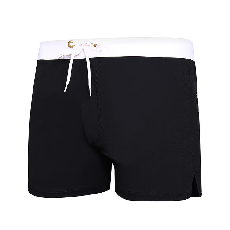 Men's Color Matching Beach Swim Trunks