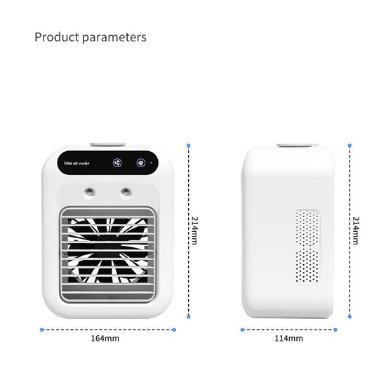 Portable Air Conditioner – Water Cooling Fan for Room, Office & Car