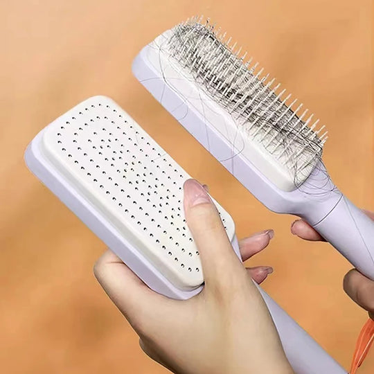 Self-Cleaning Brush