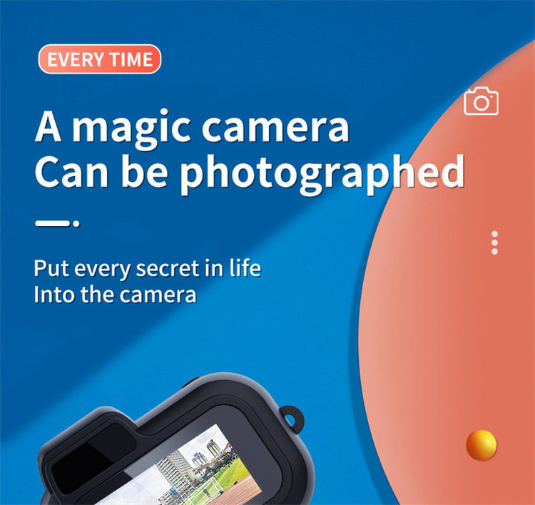 Retro Mini Camera with Screen – 1080p HD