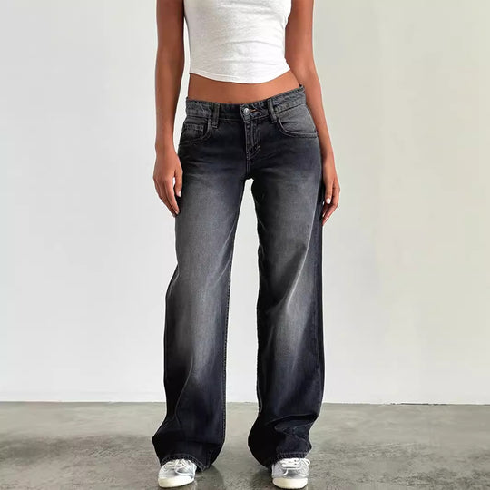 High Quality Women's Straight Jeans