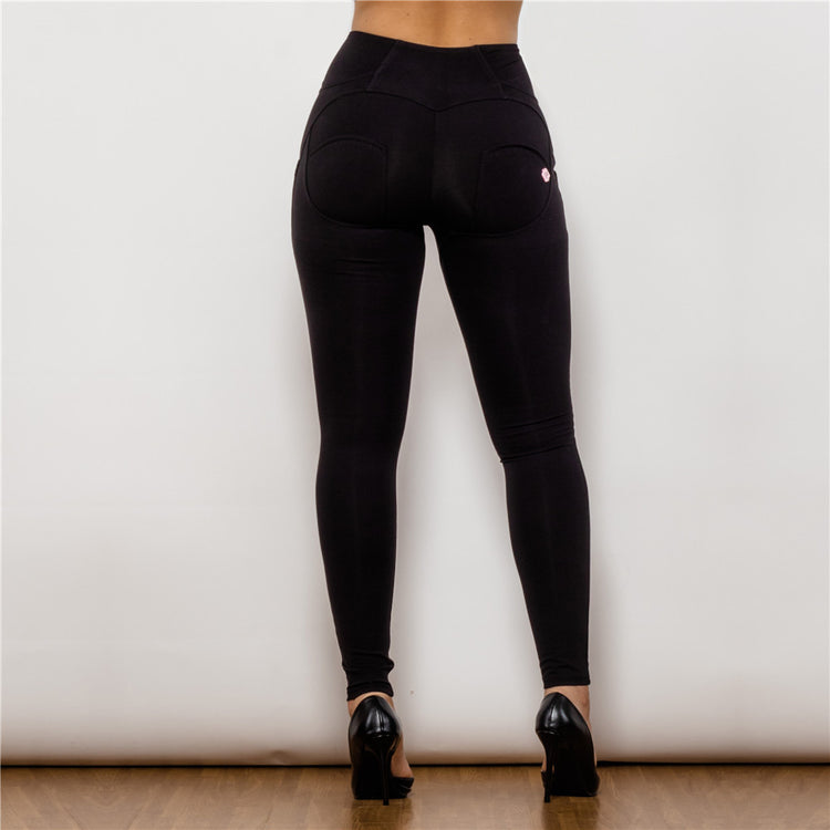 Shascullfites Melody booty lifting pants women black leggings high waist supper stretch gym leggings