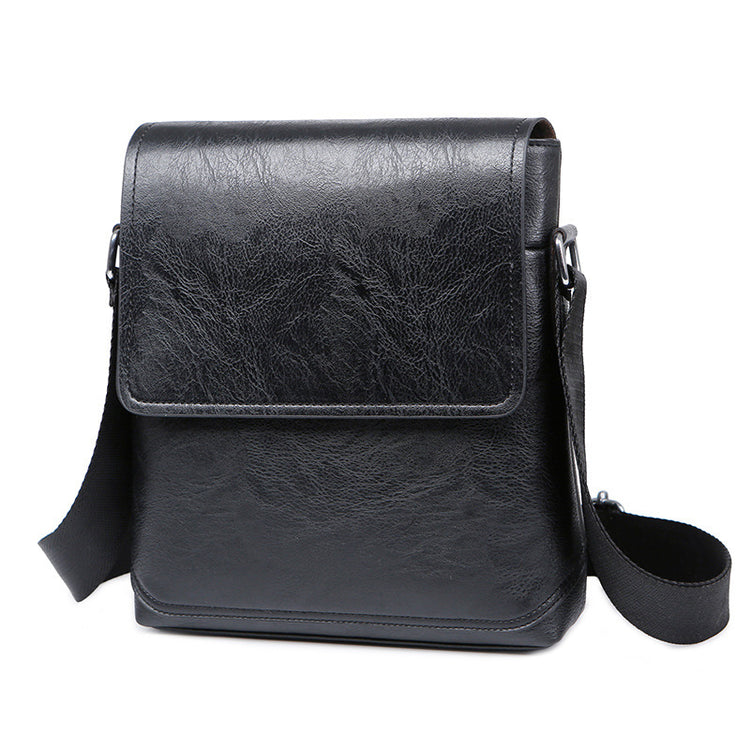 Casual Simple Business Leather Waterproof Men's Bag