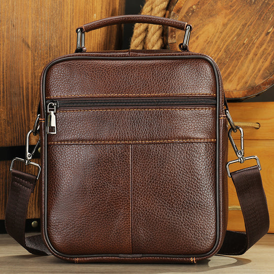 Men's Business Light Luxury Shoulder Messenger Bag