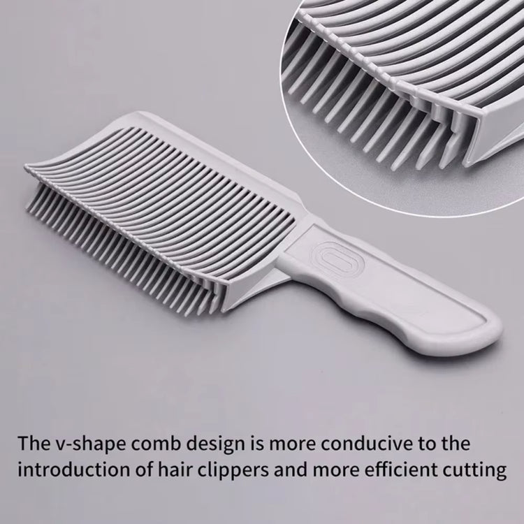 Barber Fade Combs Hair Cutting Tool for Gradient Hairstyle Comb Flat Top Hair Cutting Comb for Men Heat Resistant Fade Brush빗