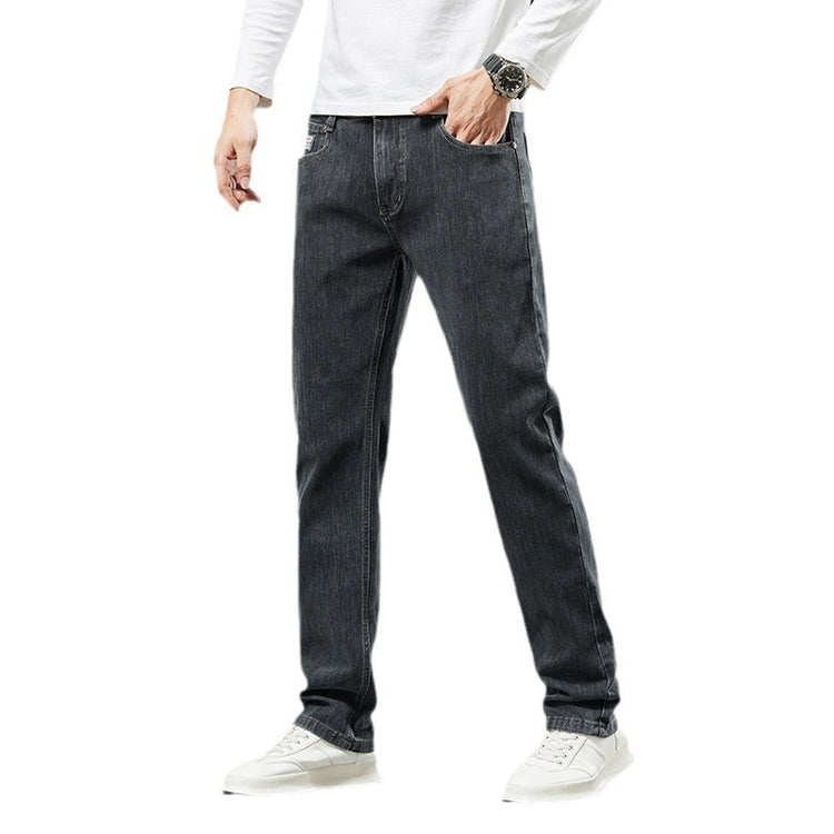 Plus-sized Jeans Men's Business Loose Straight