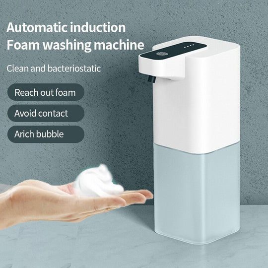 Touchless Automatic Foaming Soap Dispenser for Bathroom & Kitchen – Hands-Free Handwashing