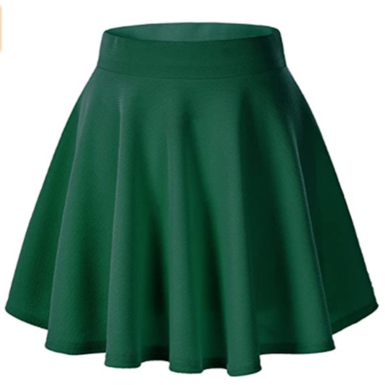 Women's Basic Versatile Stretch Flared Skirt