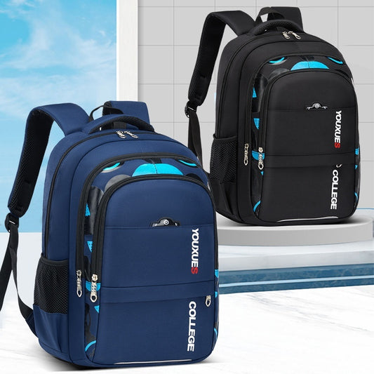 Simple Waterproof Multi-compartment Large Capacity Backpack