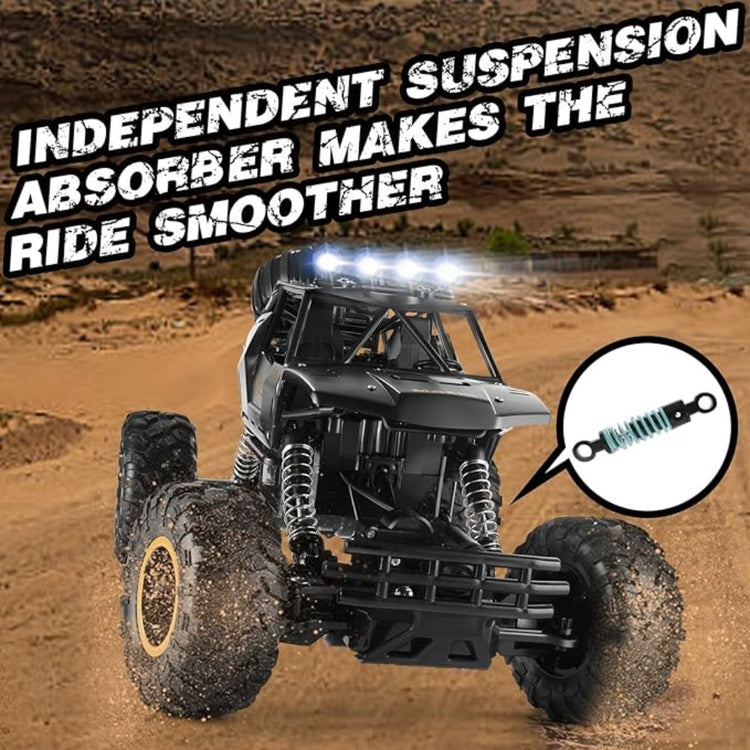 UK  Rc Car Rock Crawler Rechargeable Off Road Truck 4WD , Metal Shell LED Headlights RC Remote Control Off Road Car Truck,Logistics Is Randomly Sent By EVRI,DPD,Amazon Logistics,Royal Mail
