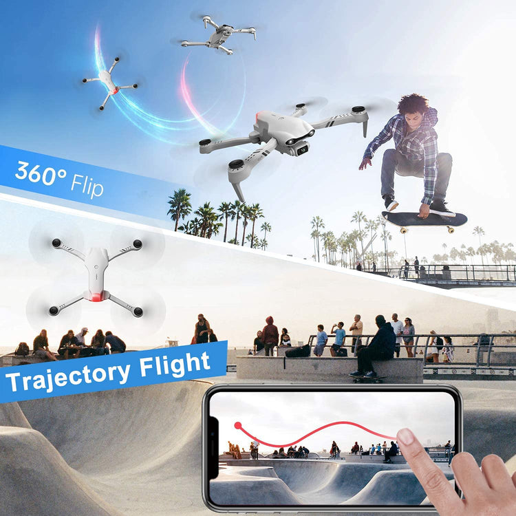 UK  F10 Foldable Drone With Camera WIFI FPV For Adults,1080P HD FPV Live Video RC Quadcopter
