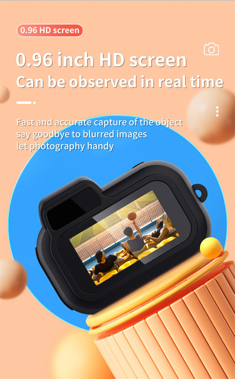 Retro Mini Camera with Screen – 1080p HD