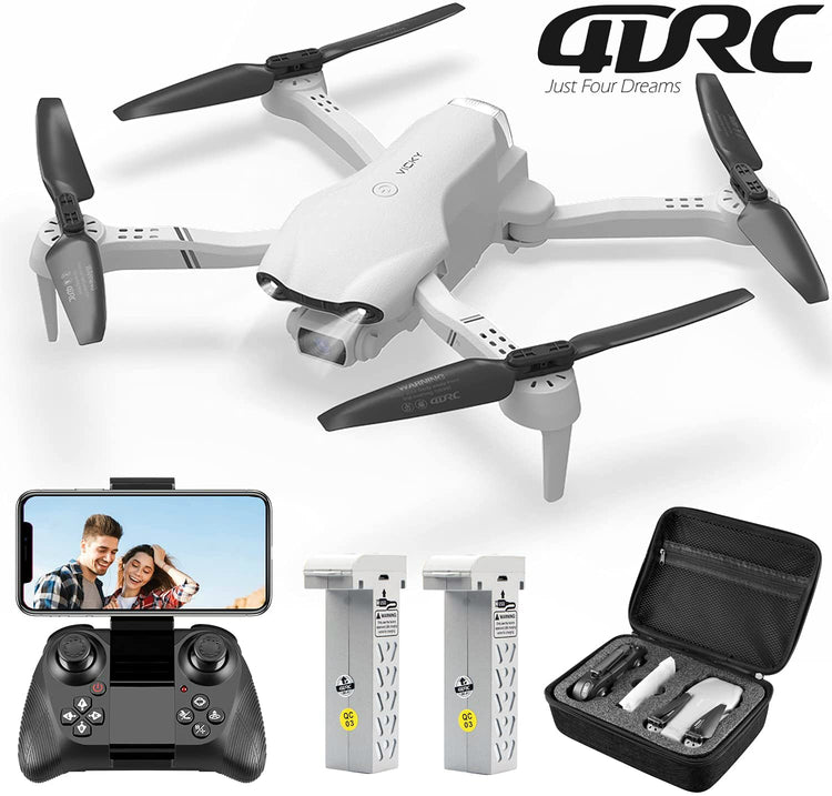 UK  F10 Foldable Drone With Camera WIFI FPV For Adults,1080P HD FPV Live Video RC Quadcopter