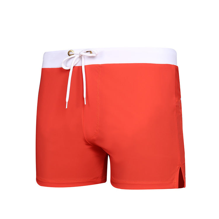 Men's Color Matching Beach Swim Trunks