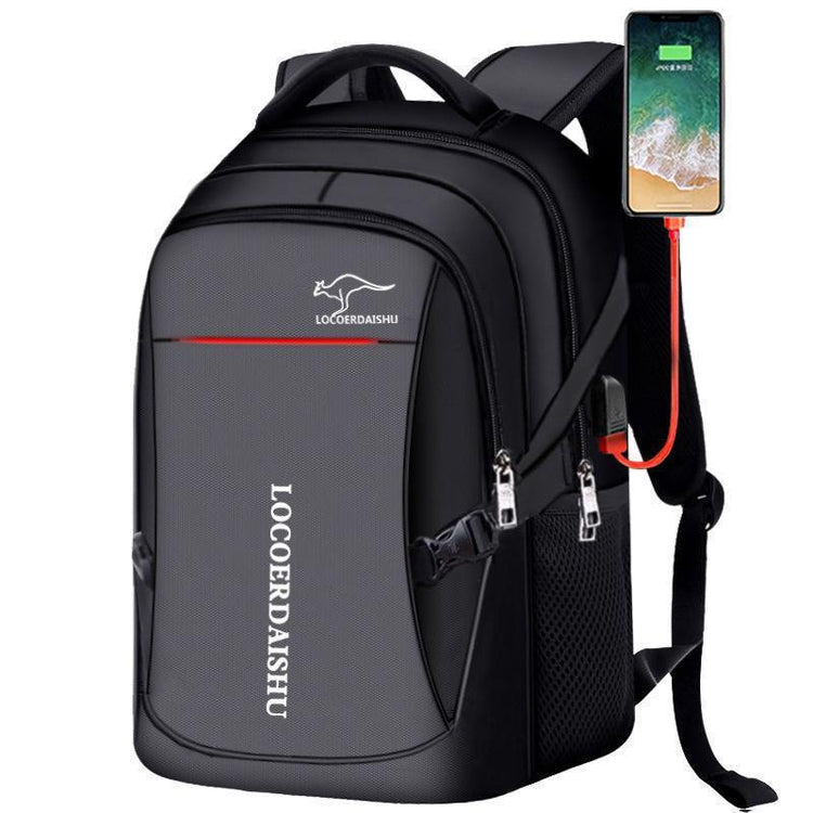 Large Capacity High Student Schoolbag Travel Men's Backpack