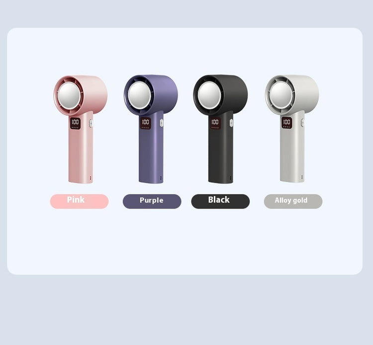 High-Speed Refrigeration Portable Charging Turbine Handheld Fan