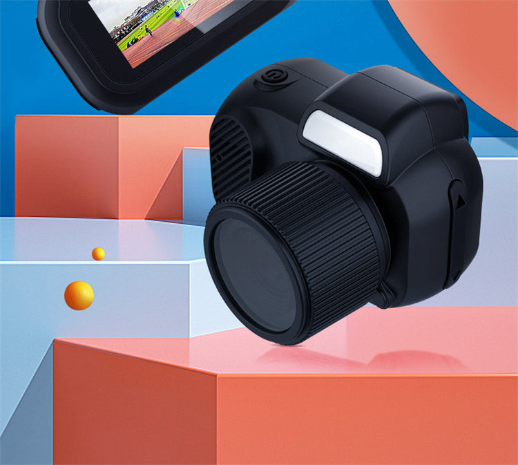 Retro Mini Camera with Screen – 1080p HD