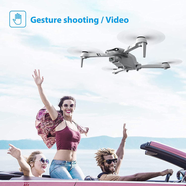UK  F10 Foldable Drone With Camera WIFI FPV For Adults,1080P HD FPV Live Video RC Quadcopter
