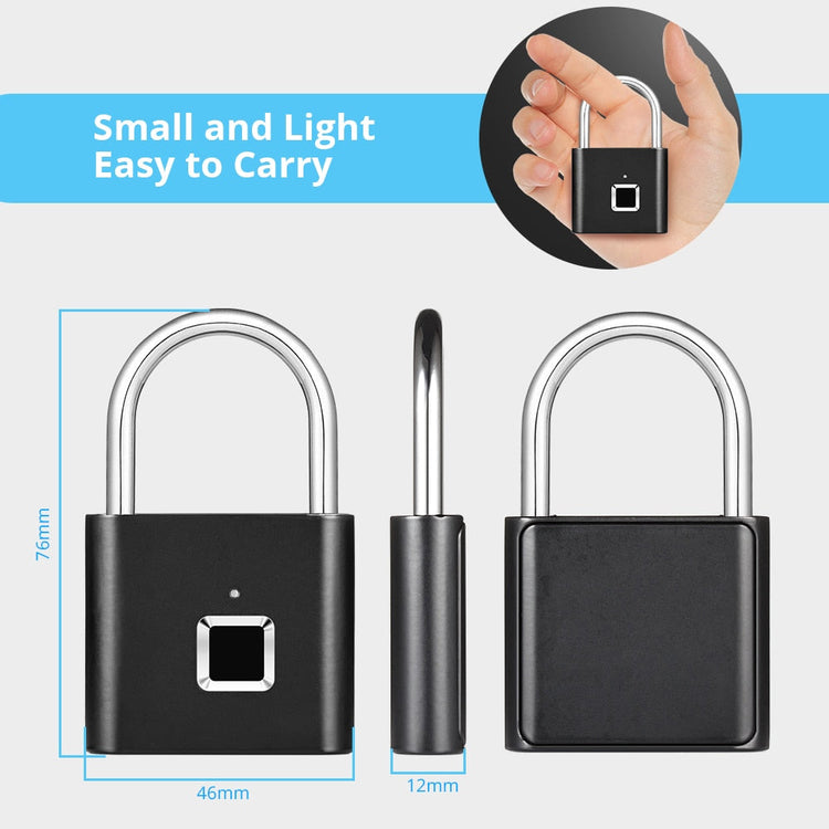 Fingerprint Lock – Secure & Keyless Access with Just a Touch!